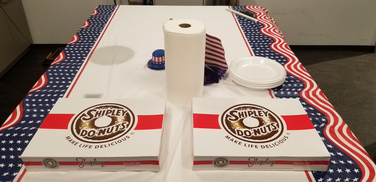 TejasTubular's tweet photo. Hope your Friday is looking as good as ours! Today our team is celebrating #NationalDoughnutDay! https://t.co/YFTaMNrSvP