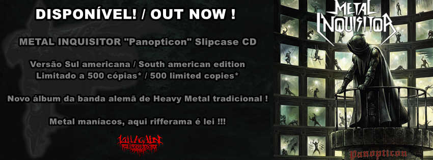 KillAgainRecs's tweet photo. METAL INQUISITOR ""Panopticon" Slipcase CD
(Versão Sul americana/South american edition)
DISPONÍVEL ! / OUT NOW ! 

Limitado a 500 cópias* / 500 limited copies*
https://t.co/S7xXewnG4I https://t.co/JS96QqbchI