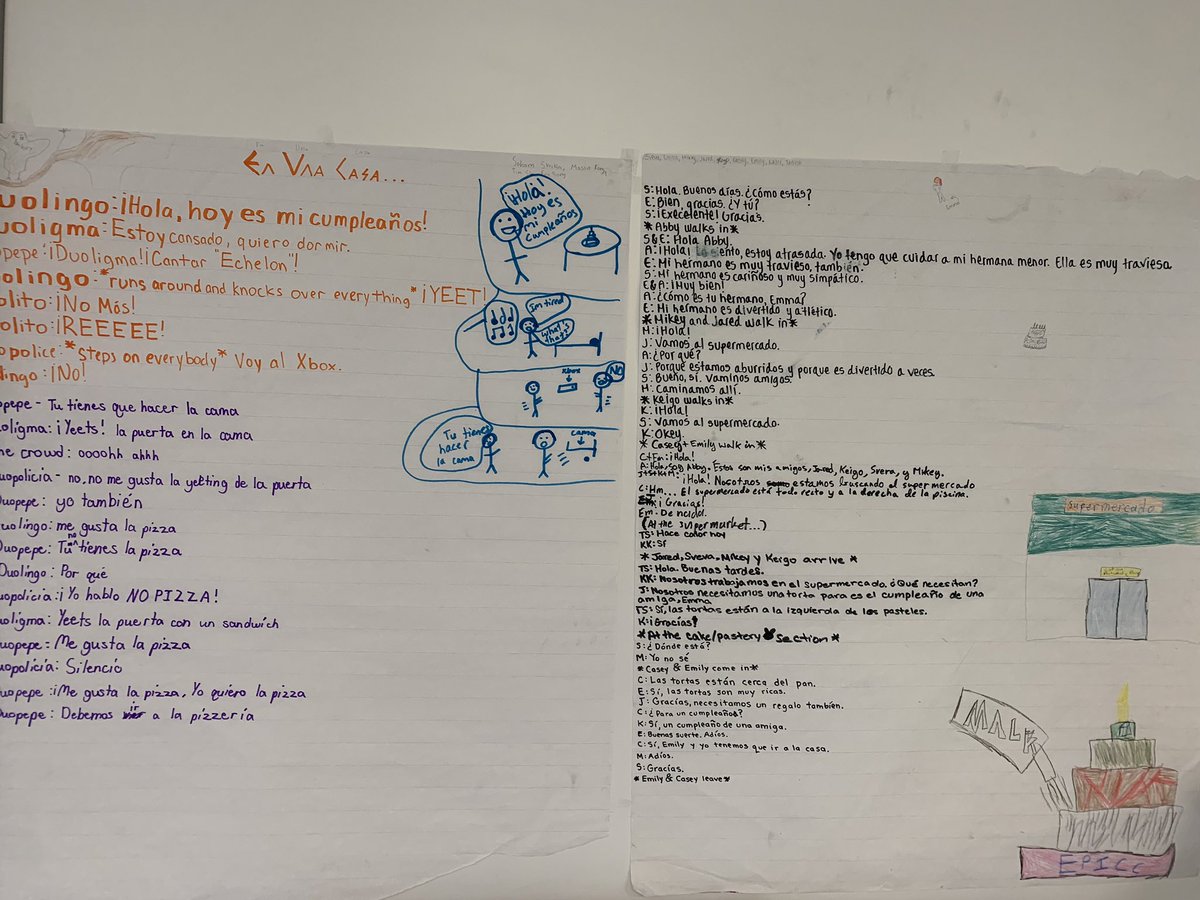 APlumacker's tweet image. So many topics have been taught this year and so many student projects to display!!! @millburnschools