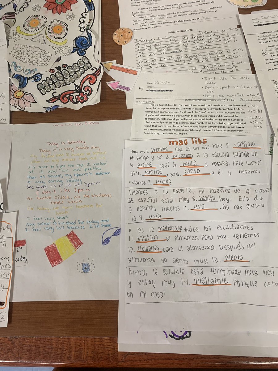 APlumacker's tweet image. So many topics have been taught this year and so many student projects to display!!! @millburnschools