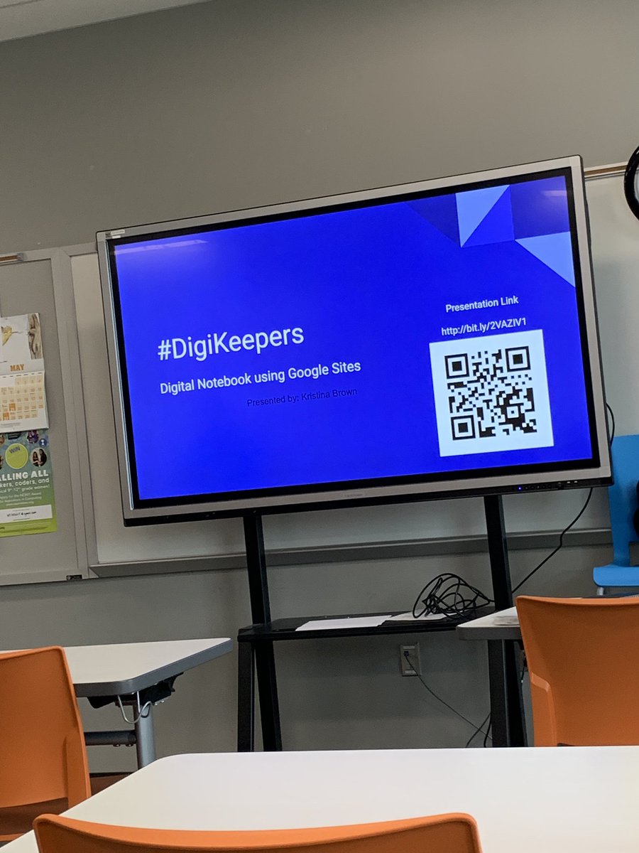 aharlan161's tweet photo. Ready for session 3 of @fcpsoit #IFLLEX #digikeepers with these folks! @MrsAtallah13 @mshuffgms @MrsKGray_Math https://t.co/BNpsWMwsk6