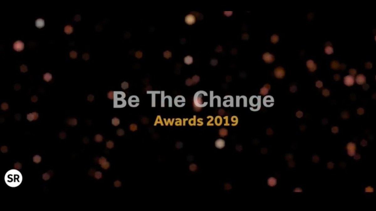 Be The Change Awards tweet media