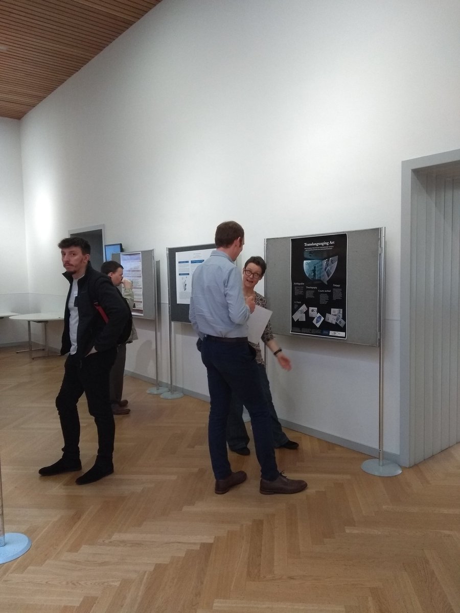 BilingMatters's tweet photo. Setting up for our Annual Event, great exhibitions and posters! Talks starting at 3.30pm at the Edinburgh Centre for Carbon Innovation #bmae19 #bilingualism https://t.co/swBmXJlrz7
