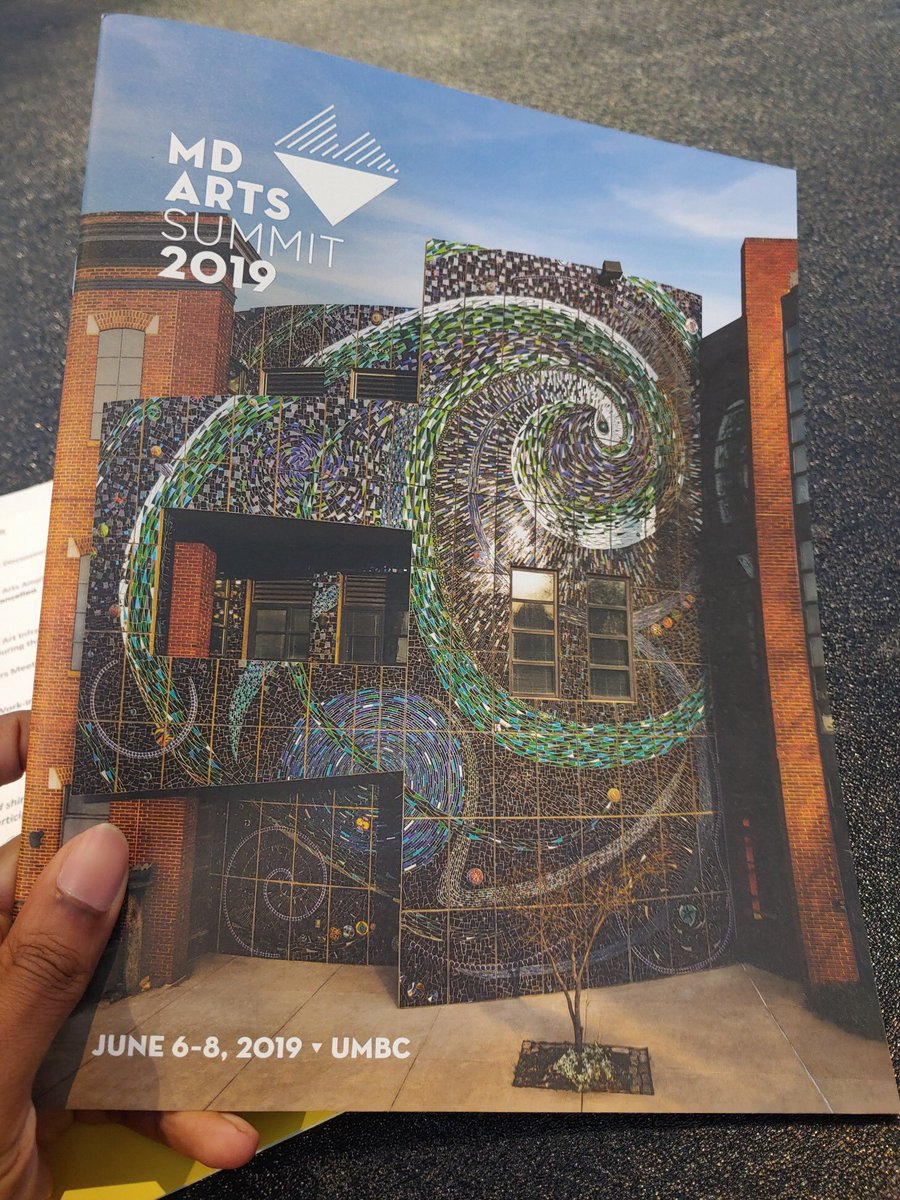 TheAVAM's tweet photo. Today is the launch of #MdArtsSummit2019 &amp; we’re flattered to represent w/ “Aurora Borealis” by artist Mari Gardner &amp; youth from Dept of Youth Svcs. Thank you for the spotlight @ArtsAdvocate_MD @mdartscouncil @MdPublicSchools @ArtsEdMaryland Photo: Dan Meyers. https://t.co/iA1c4lCyI5
