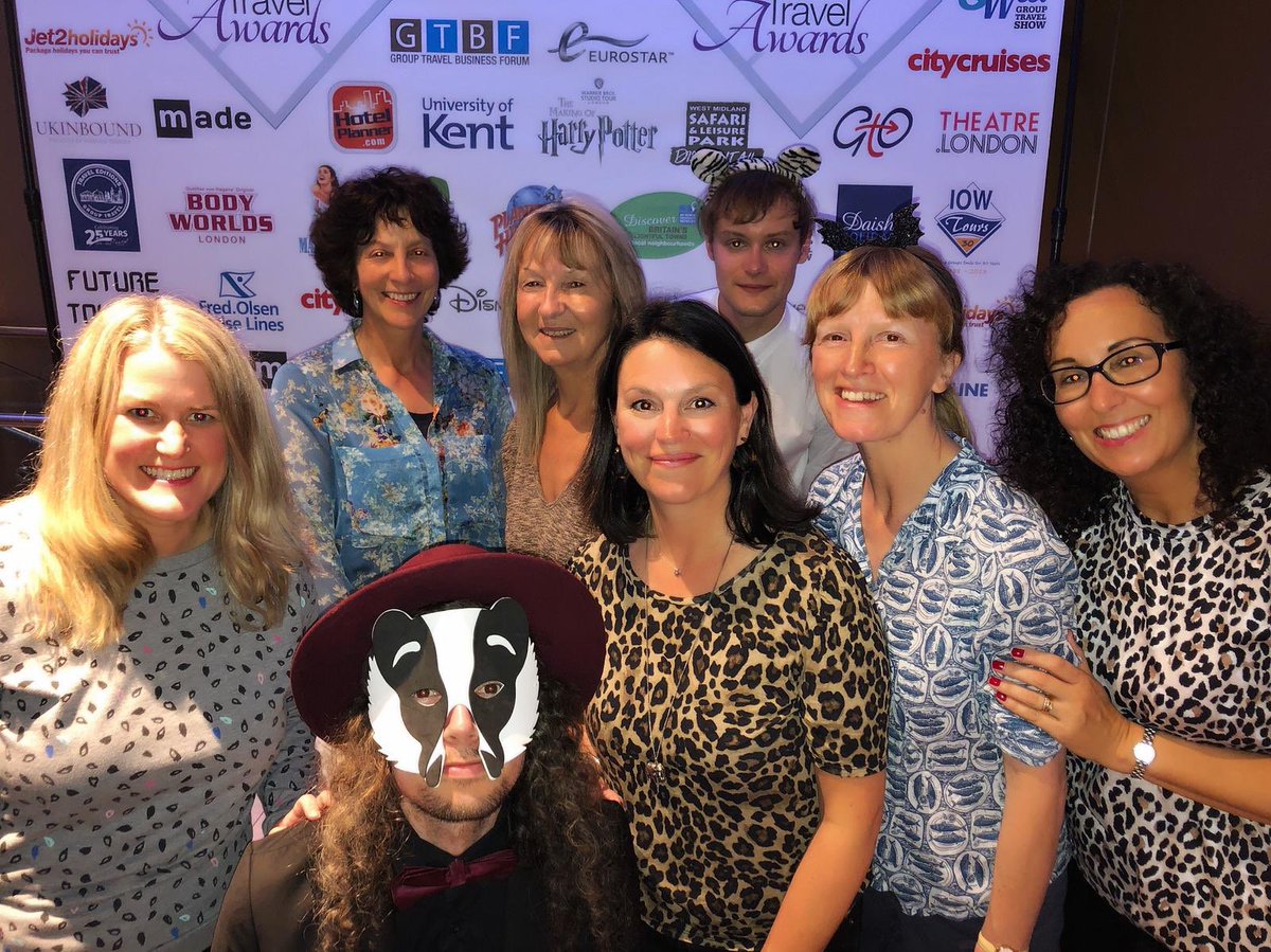 The #dscvranimals and <a href="/GTO_magazine/">GTO Magazine</a> team #WearItWild for <a href="/wwf_uk/">WWF UK</a> setting up for the #GTAwards2019 <a href="/_GTAwards_/">Group Travel Awards</a>  Get involved too!