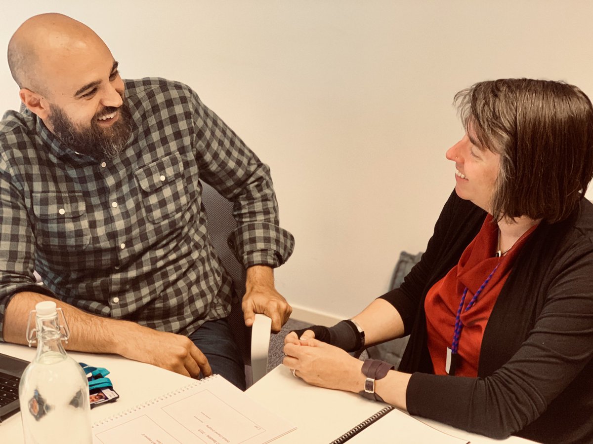 BSNLearn's tweet photo. The process of thinking about the questions that your site is answering, if the information that is most relevant is highlighted and how engaging your images, diagrams and videos is so important in #SearchEngineOptimisation @grahamhansell #cpd #seoworkshop @lizjonesLTM @caittiac https://t.co/hPvwcYLTLA