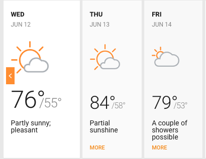 EarthCube's tweet photo. Seems it will be a pleasant week in Denver for #ECAM19. Sunny during the day and cooling off with afternoon showers. Who else is looking forward to this?? https://t.co/86v8HAj9pq