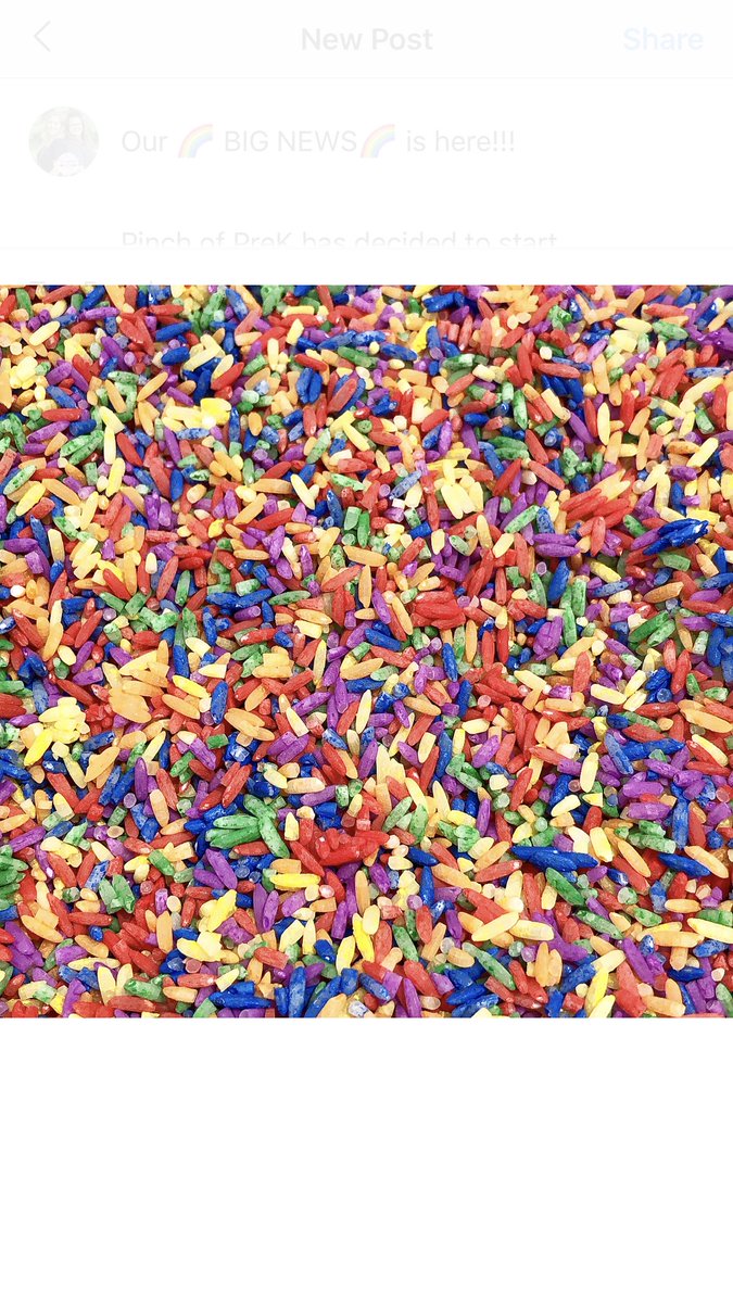 MsSarahLPS's tweet photo. Our 🌈 BIG NEWS🌈 is here!!! Pinch of PreK has decided to start selling sensory bins and activities for you to do with your little ones at home! Check out Facebook or Instagram to order. 

Find us on social media: pinchofprek https://t.co/IEQLssA4r9