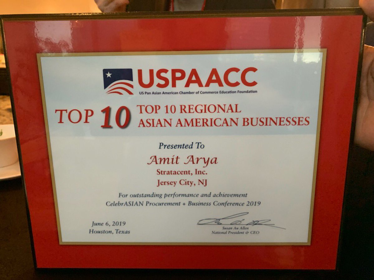 We are honored to receive the Top 10 Regional Asian American Business Award for the 3rd year in a row!