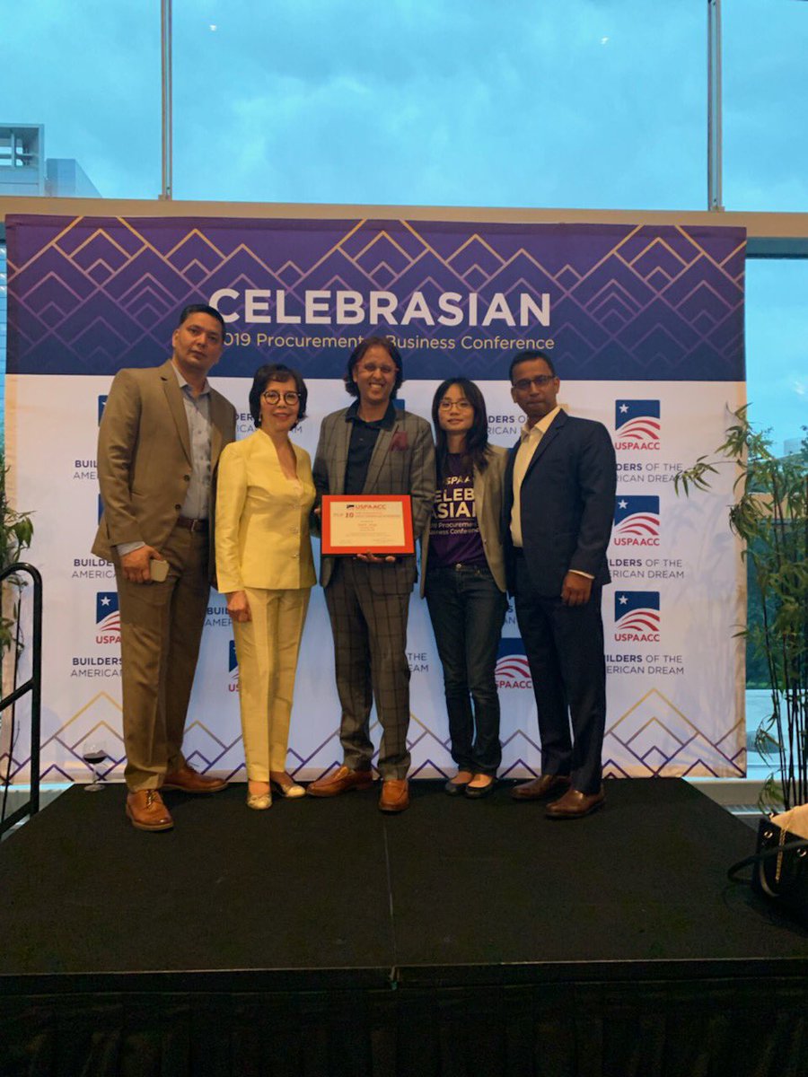 Stratacent's tweet photo. We are honored to receive the Top 10 Regional Asian American Business Award for the 3rd year in a row! https://t.co/1uQRq9mTsS