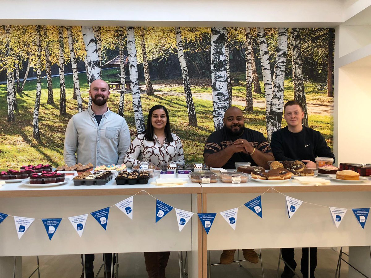 PWinstanley78's tweet photo. U199 holding a cake sale for @DimblebyCancerC. We're also taking part in the 50km walk this evening. Any donations can be made on the below link. https://t.co/KQ5AM6Yd0W #DimbleTea #U1Strong https://t.co/C8z9nueNKb