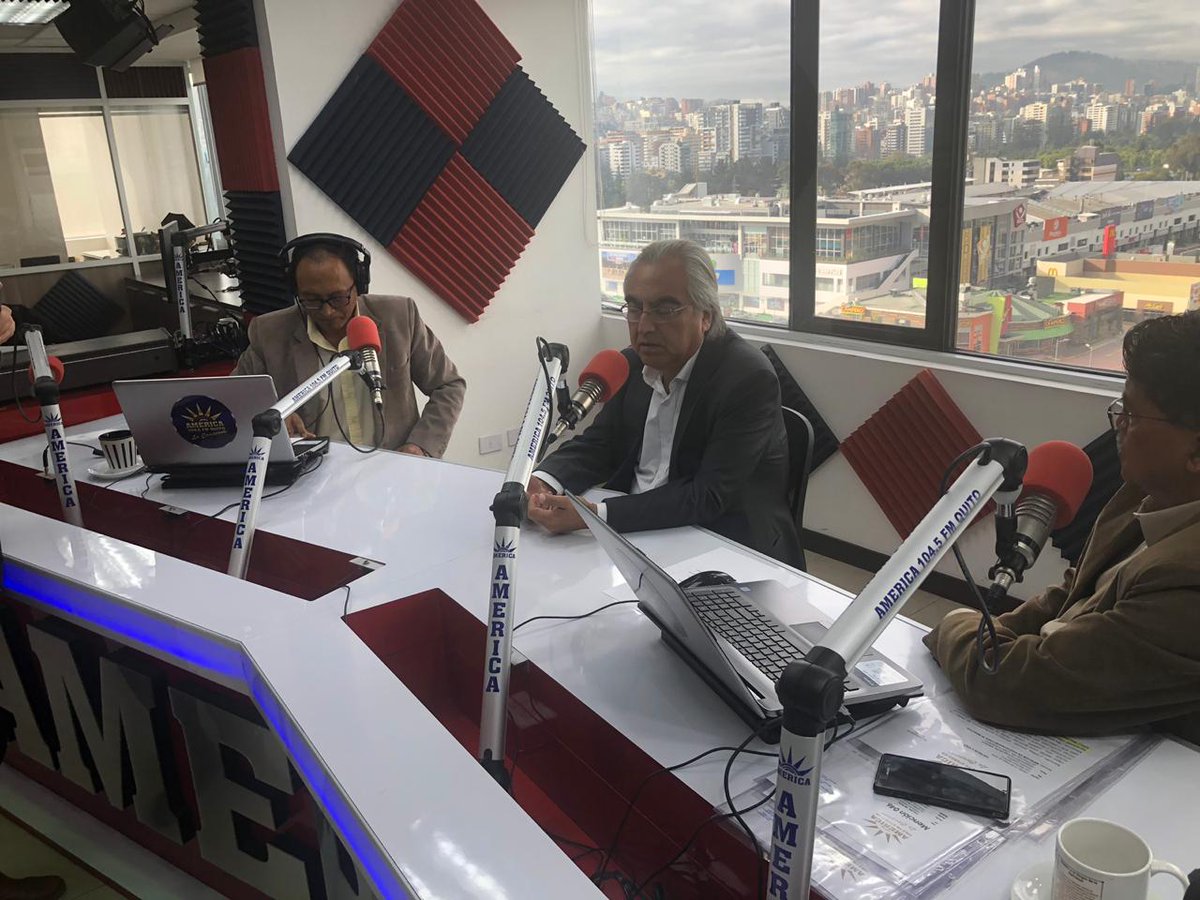 35MOVER's tweet photo. @GustavoBarojaN en @RADIOAMERICAEC 👉Hay una estrategia bien montada, un concierto de acciones,que han intentado por todos los medios de acabar con nuestra organización #AlianzaPAIS, pero no lo han podido hacer y no lo van a lograr.Seguimos siendo fuerza política. #LaVerdadAlPais https://t.co/onlPeFuJpV