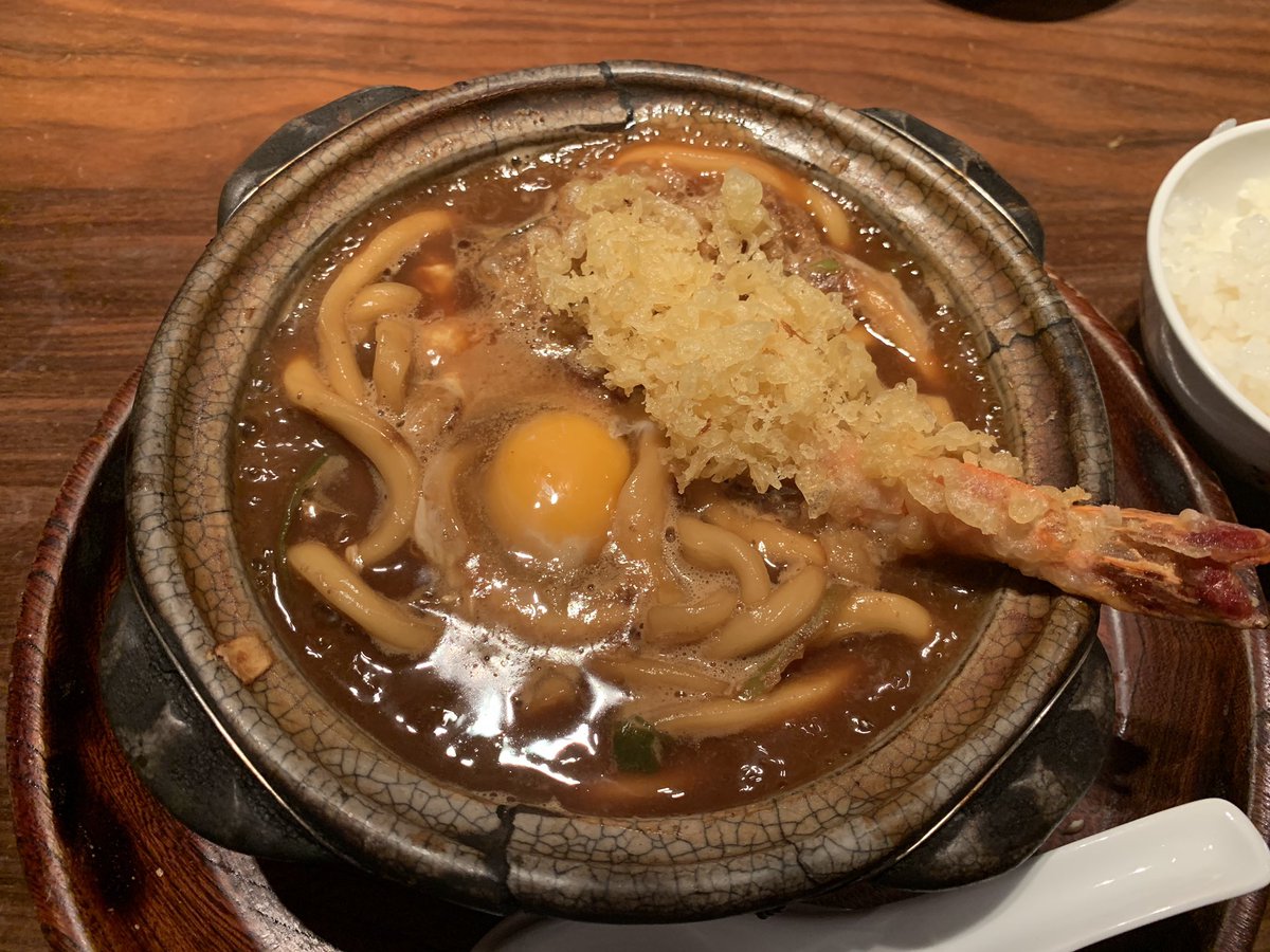 Qema On Twitter 八重洲地下街にも愛すべき名古屋メシがそれなりにあります 今日は玉丁本店 の味噌煮込みうどん 花金だからか思い切って海老天ぶち込んちゃいました 味噌煮込みうどんそのものが久々でしたし 本当に美味しかったーッ 八重洲地下街 玉丁