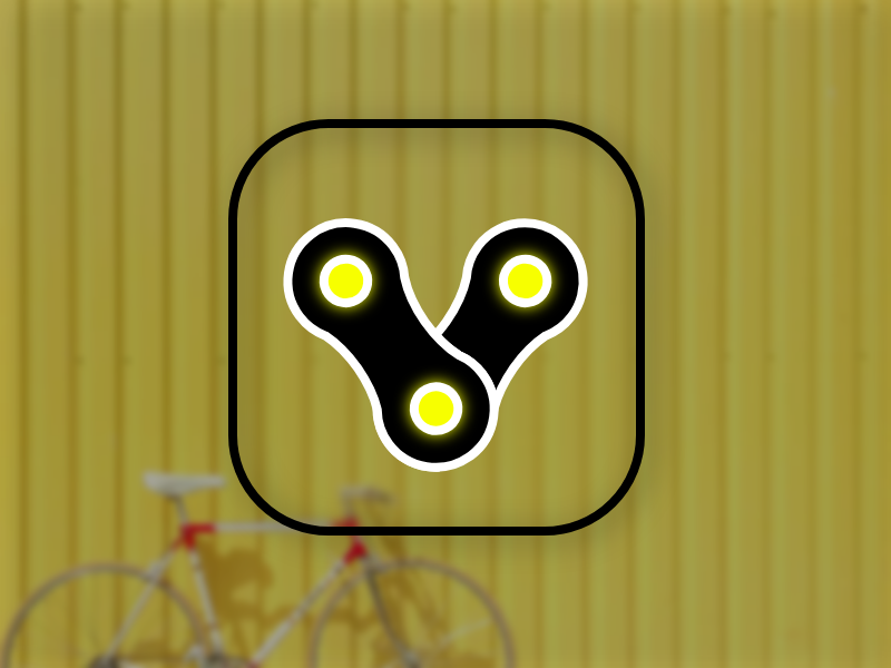 zolanart's tweet photo. #DailyUI 5 App Icon (bike application). If you look at this shit for a long time, it seems that she is screaming at you 😱 https://t.co/h8Ntxxy3u4