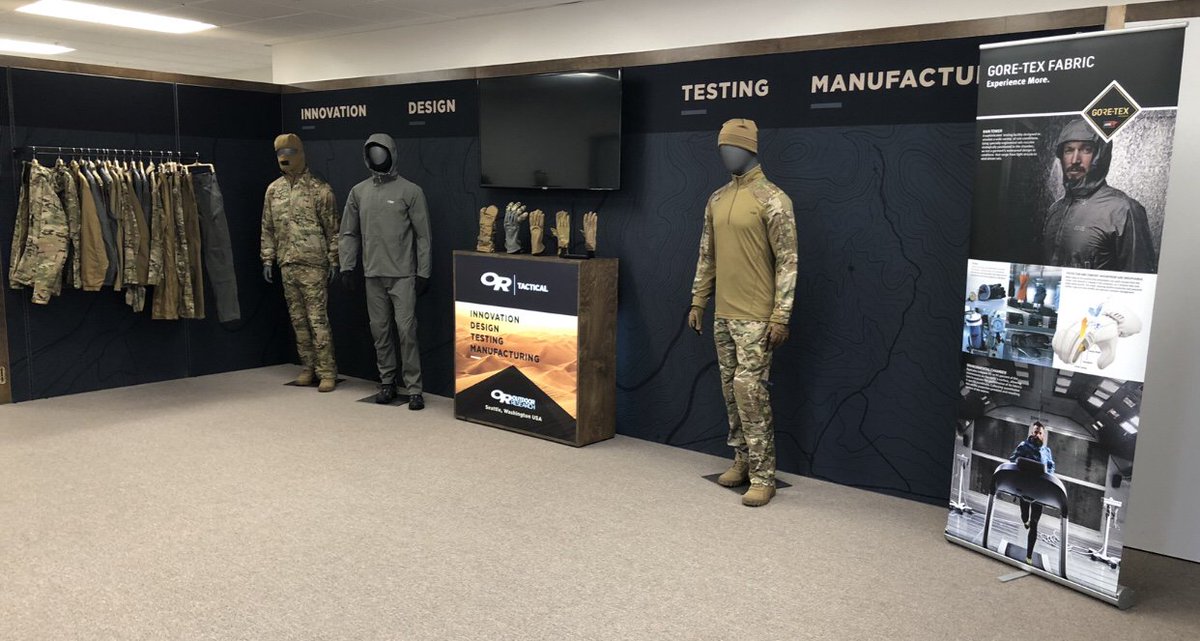GoreDefFabrics's tweet photo. Soldier Systems had the opportunity to attend the Outdoor Research factory grand opening in El Monte, California. This new factory will manufacture handwear made with GORE-TEX. https://t.co/ZKtInPbi63 https://t.co/c4HrXvP1lp