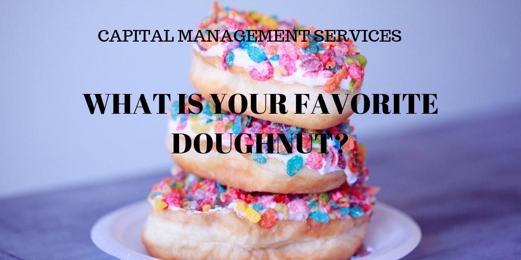 CapitalManagem3's tweet photo. Happy National Doughnut Day! What is you favorite kind of doughnut? Let us know! https://t.co/8CsBr2lwKX