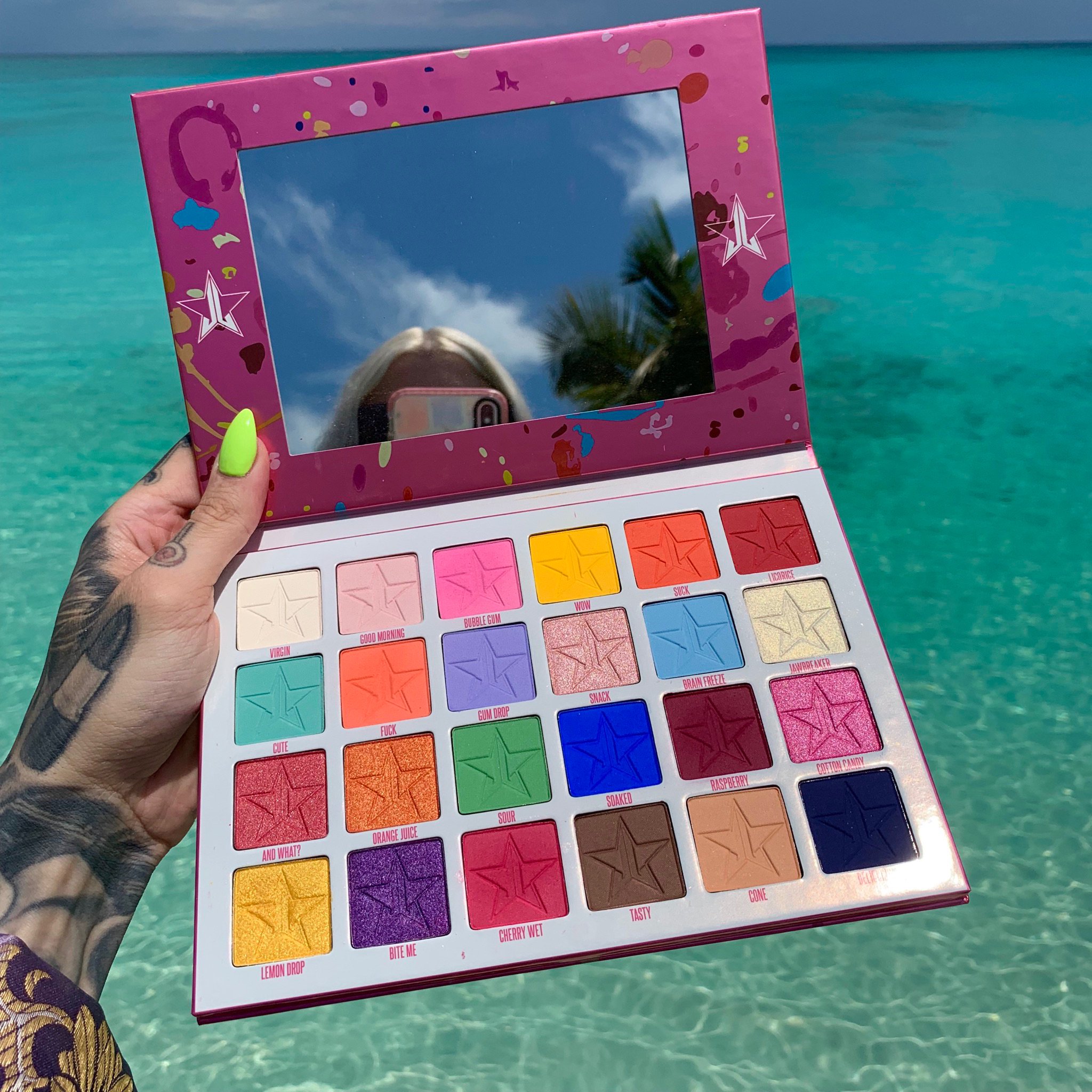 Jeffree Star on Twitter: &quot;The inside of the #Jawbreaker palette