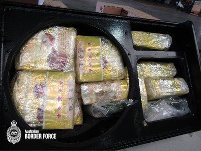 111HamiltonWife's tweet photo. #AusBorderForce has uncovered the largest shipment of Crystal #methamphetamine ('ice') to ever hit #Australia, 1.596 tonnes of the stuff, worth $1.197 Billion, that was hidden in stereo speakers sent from Bangkok,

There was also 37 kilograms of heroin worth $18.5 Million, https://t.co/NJ4UV9vGf6
