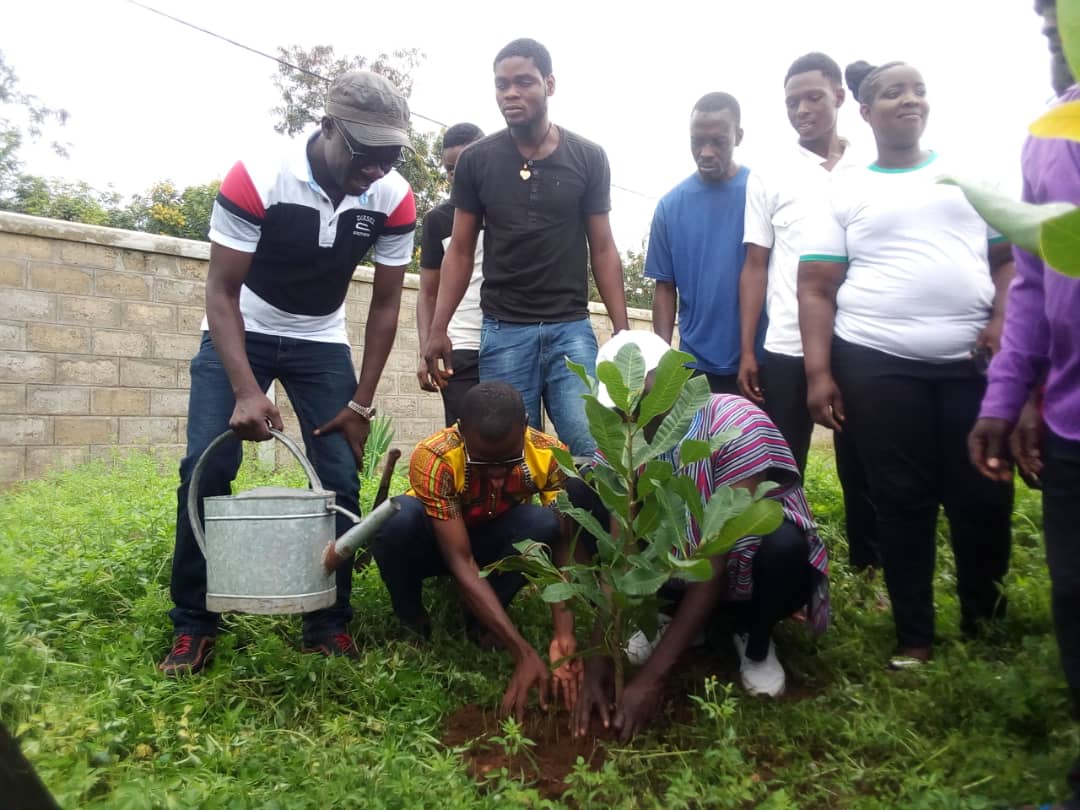 AJEVES1's tweet photo. @AJEVES1 a organisé avec #EauViveTogo une activité de reboisement le 1er juin à Danyi Apéyémé à l'occasion de la journée nationale de #Arbre. Le préfet de #Danyi et le chef Canton d'Atigba étaient présents.Activité inscrit dans le cadre du projet #TonFuturTonClimat @ahiafor05 https://t.co/CL2YZmnjQi