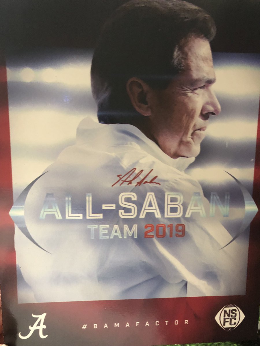 Thank you to the Nick Saban Football Camp in Alabama-#NSFC.  I had a great week representing the Dragons and taking home the “All Saban Award” for MIDDLE LINEBACKER. <a href="/SLCAthletics/">Carroll Dragons</a> <a href="/CarrollDragonFB/">Southlake Carroll Football</a> <a href="/coachrdodge/">Riley Dodge</a> #ProtectTheTradition #NoFear #RollTide
