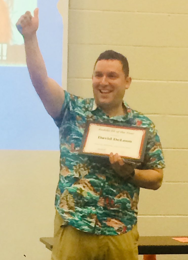 beccaReddixNISD's tweet photo. CONGRATULATIONS 🎉 to one of my incredible IAs Mr. David who got @NISDReddix’s first ever “Instructional Assistant of the Year” award! So well deserved! You are kind, loving, hardworking and you always do what’s best for our young adults! #ThisisReddix https://t.co/CM02iuh3c5