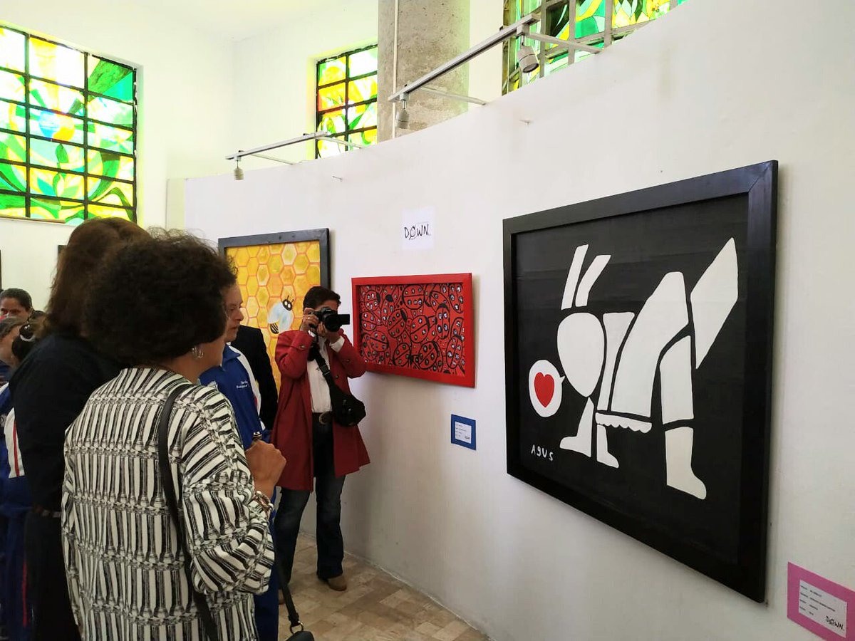 Inauguré la exposición “Naturaleza Viva” en la Casa de la Cultura Tlalpan, creada por artistas Down. 
Con este tipo de proyectos refrendo mi compromiso por la inclusión de todas y todos en <a href="/TlalpanAl/">Alcaldía Tlalpan</a>. 
Estos trabajos estarán presentes hasta el 7 de julio.
#CultivandoComunidad