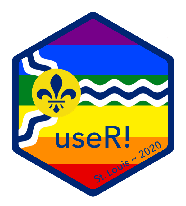 useR2020stl's tweet photo. Happy #Pride2019 to the #rstats and @R_LGBTQ community! https://t.co/seiXNN48PA