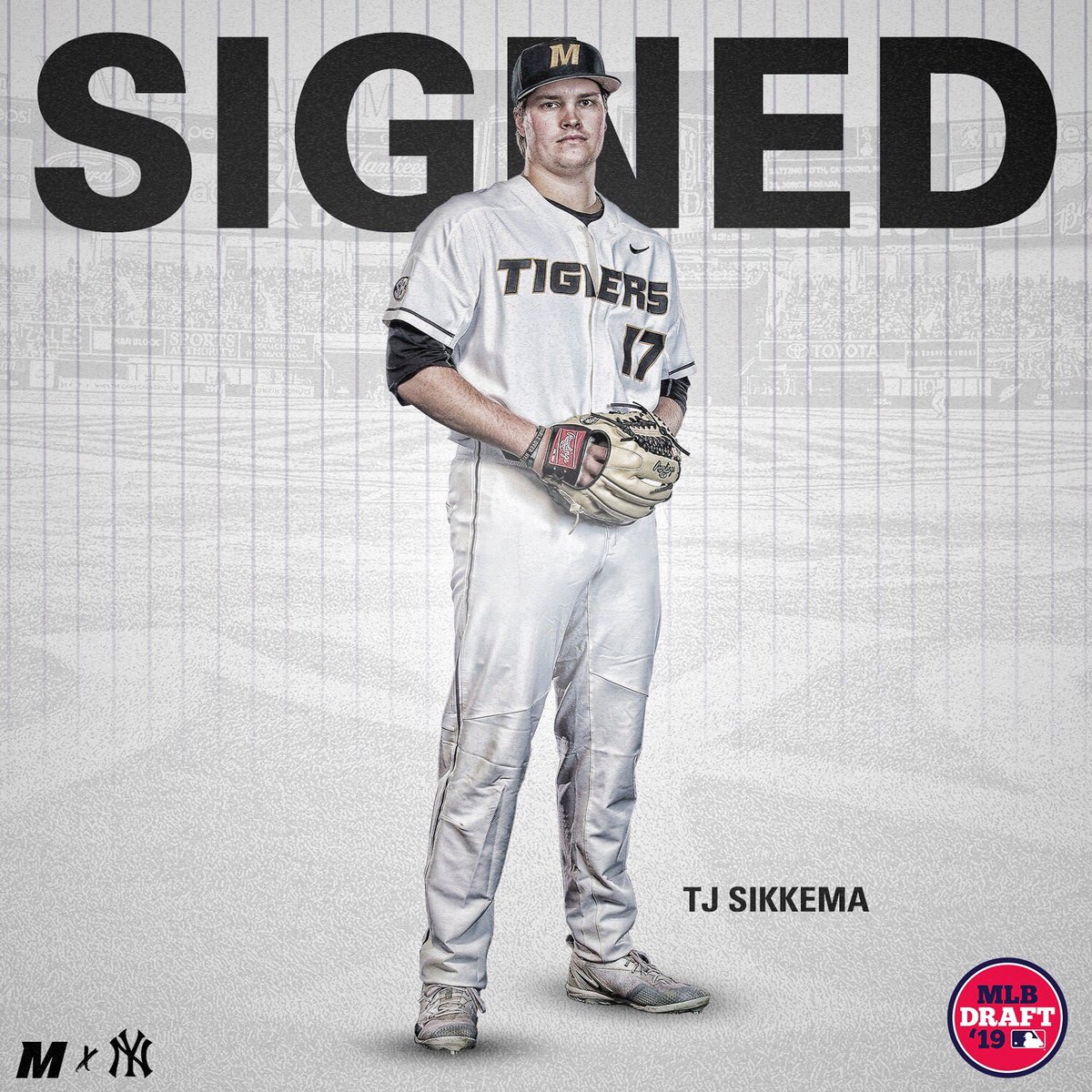 Excited to announce that I am officially a part of the <a href="/Yankees/">New York Yankees</a>  Thank you to everybody who helped get me to this point and I appreciate all of the support coming in. I’m ready to get to work and look forward to wearing the pinstripes!