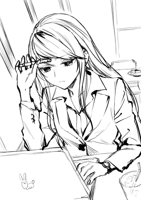 集中力切れたので息抜き落書き 