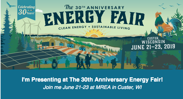 Join Cool Choices ED Kathy Kuntz for a presentation on #MotivatingChange at The 30th Anniversary Energy Fair, Friday, June 21. Then stay for the lively music and great food &amp; beer! #TheEnergyFair TheEnergyFair.org