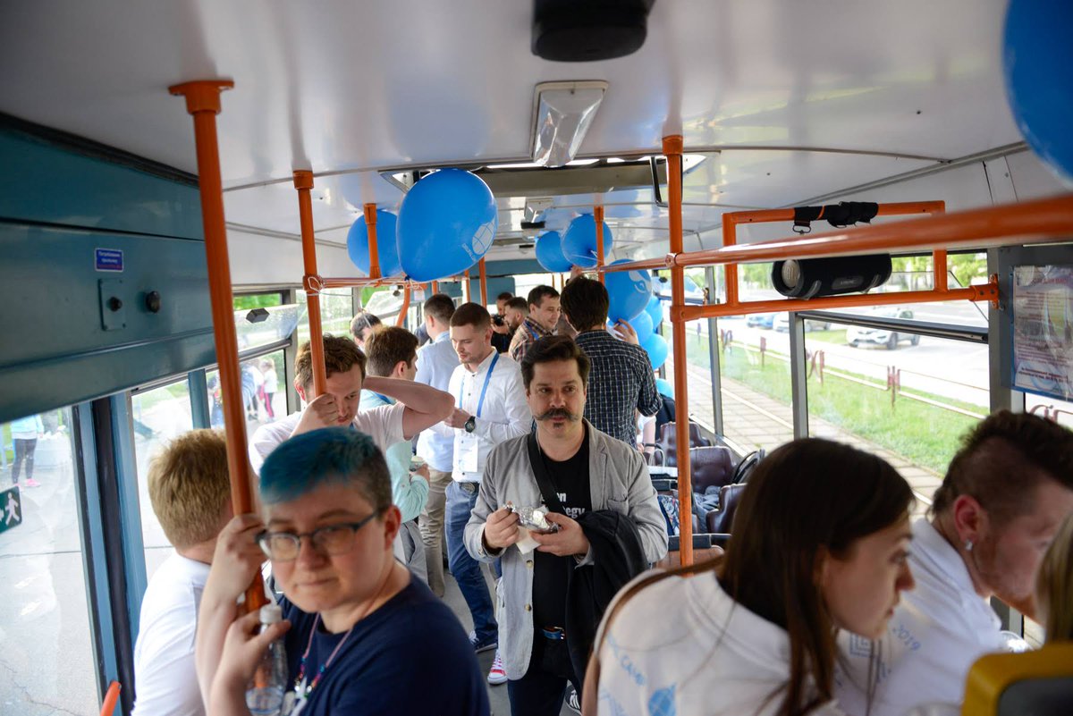 zeuty's tweet image. Some fun and awesomeness to remember from @drupalcampby besides great sessions: the one and only Drupal Tram (!!!!) and a lot of fun during #drupalthanks party! Again and again, thanks to everybody who joined and was invoved.
#drupal #community #drupalcampby #tram
