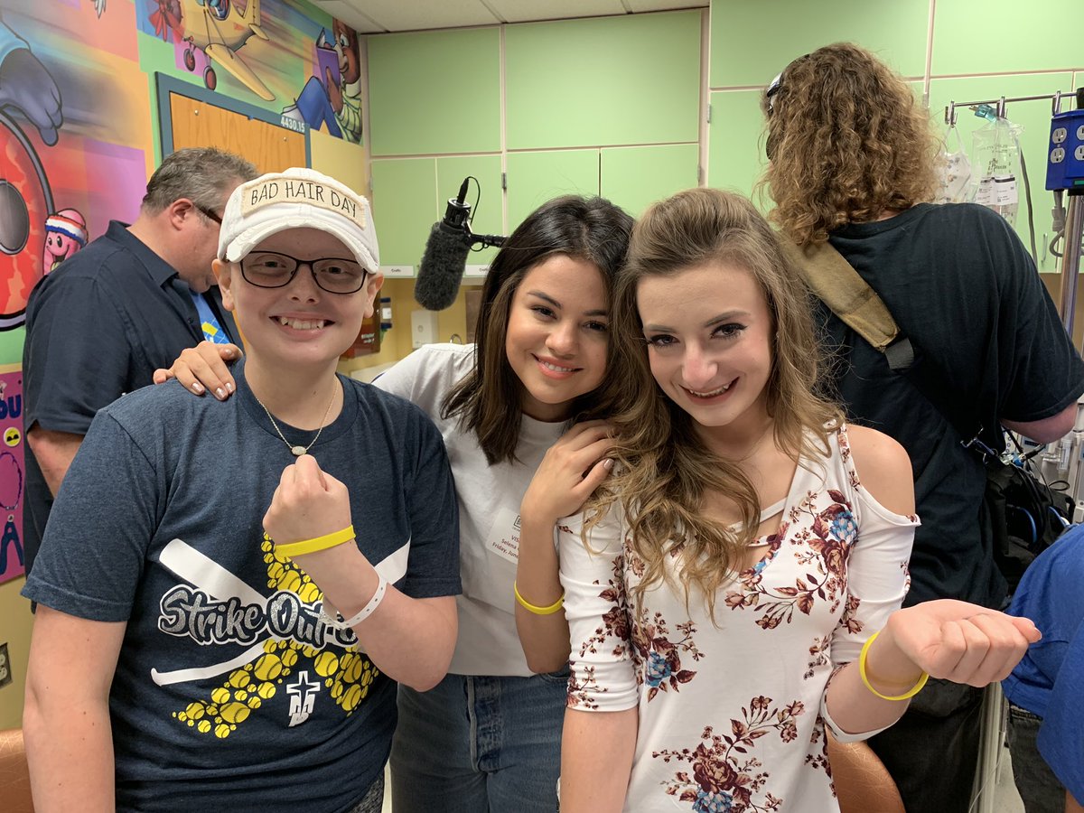 ChildrensMercy's tweet image. Thank you, @selenagomez, for sparking so many smiles this morning! We appreciate you being part of #BigSlickKC and helping raise money for pediatric research! 

You can help our kids, too! childrensmercy.org/donate