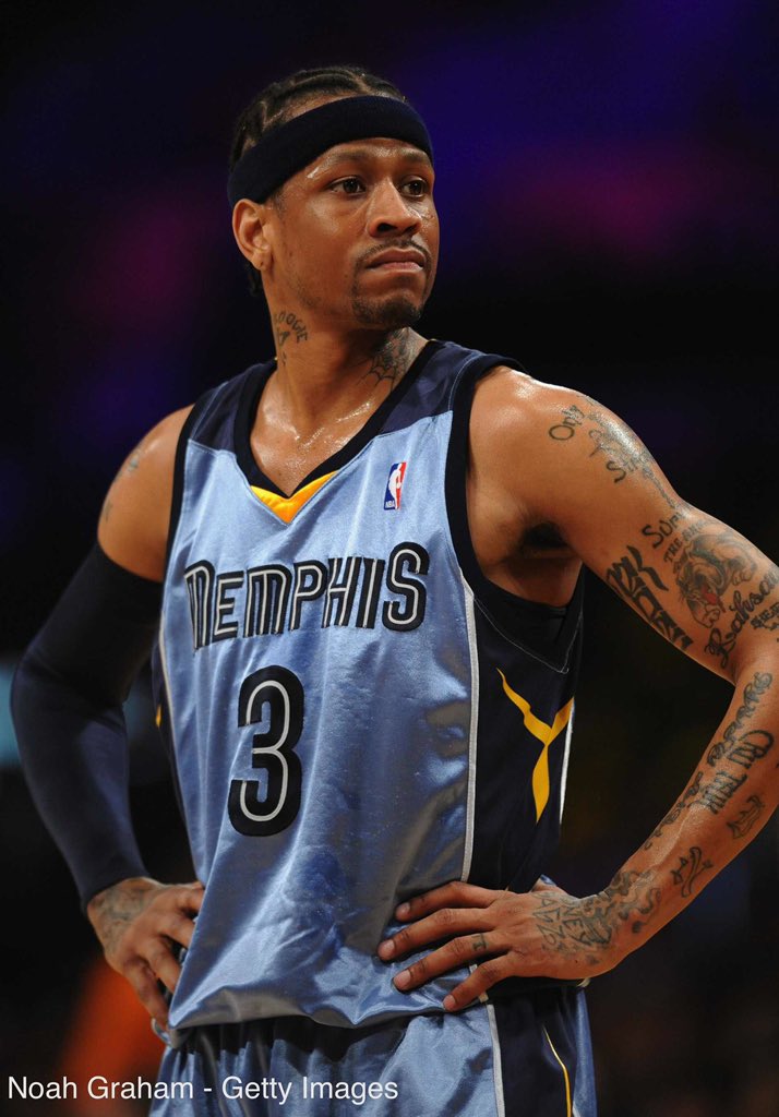 Happy Birthday Memphis Grizzlies Legend Allen Iverson!!! 