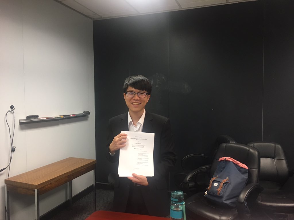 Congratulations to Andy for successfully defending his thesis proposal! We are looking forward to great work from him in the area of bioelectronics.