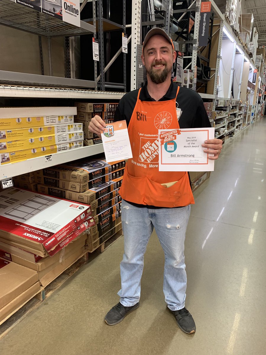 thd4620's tweet photo. Congrats to Bill D23 Specialist of the Month!!! Thank you!!! @BobbittMatthew @kattyniner @JasonWeller4620 @DavesTHDTweets @DanielSavant @beanasmom @Cheryl4620 https://t.co/BIoi4LJUIE