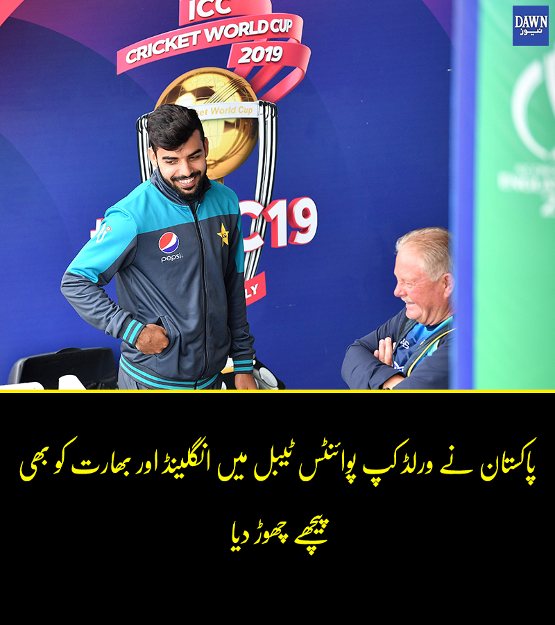 Dawn_News's tweet photo. پاکستان اگلا میچ آسٹریلیا کے خلاف کھیلے گا۔

https://t.co/IoCN7tFtCb

#CWC2019 
#CWC19Bristol 
#PAKvSL 
#DawnNews https://t.co/7HbgxTKAGn