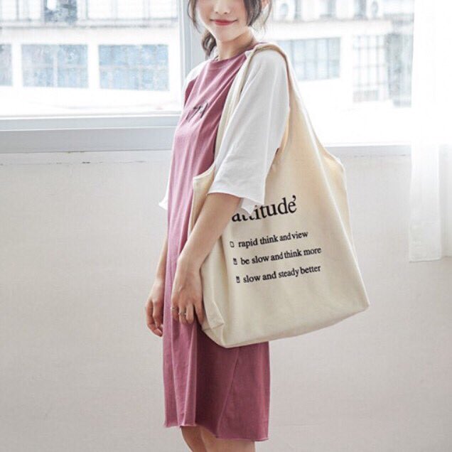 200bagcase's tweet photo. Attitude | beige
💫200.- ส่งฟรี
#กระเป๋าผ้า #กระเป๋าเกาหลี #กระเป๋าแฟชั่นเกาหลี #กระเป๋า #bnk48 #rtฟอลพรี #rtตามฟอล #rt #รีฟอลฟรี #PRODUCE_X_101 #savethanathon #BTSLoveYourselfTourBkk #KangDaniel #ตลาดนัดอากาเซ #ตลาดนัดบังทันSS3 #dek62 #dek63 #bbag200พร้อมส่ง #HowtoPerfect #do https://t.co/2Nskz60XWT