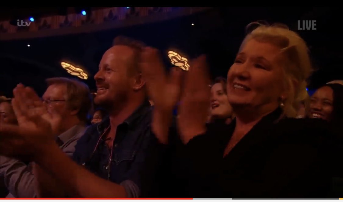 williamBrougham's tweet photo. You know you grew up watching a lot of Aussie TV when watch the semi-finals of Britain’s Got Talent for 5 mins and spot the wonderful actress Amanda Muggleton (Chrissie in Prisoner) in the audience for a split second. It’s a ‘Yes’ from me x #amandaMuggleton #bgt @OfficialAmandaM https://t.co/d5lctny5PR
