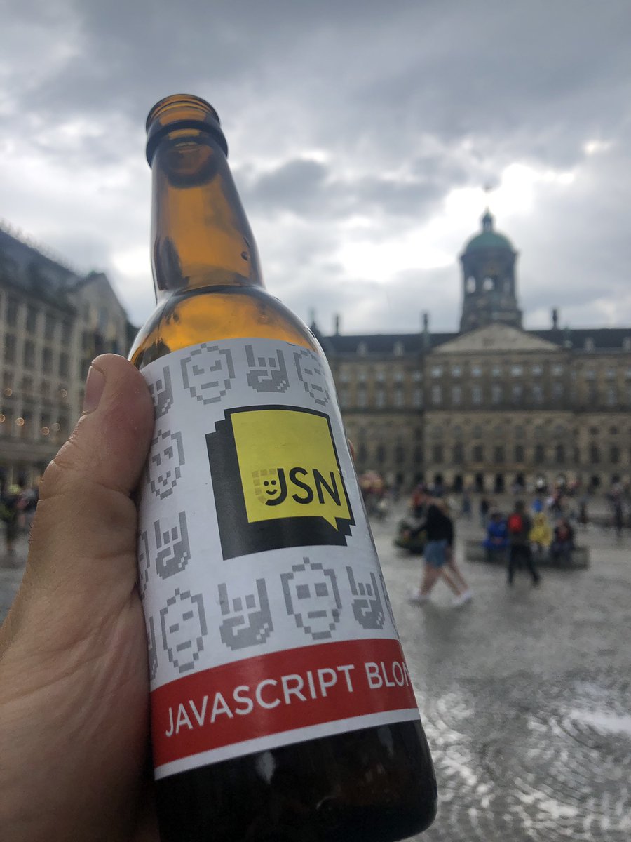 GonchuB's tweet image. More conferences with beers instead of swag please #jsnation #amsterdamjs
