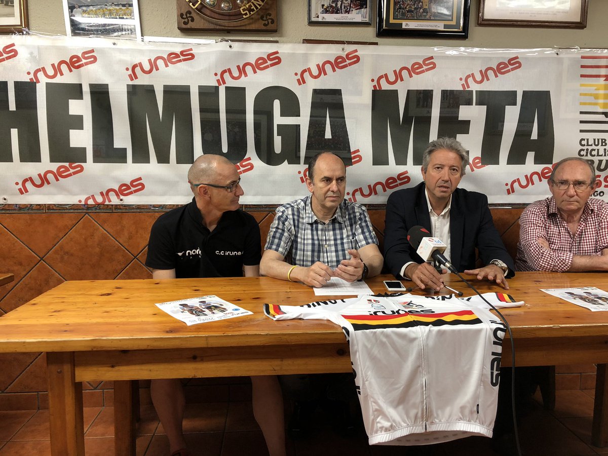 🚲📍En su 50 aniversario, el <a href="/ccirunes/">Irungo T.E.</a> trae a #Irun este domingo el Campeonato de #Euskadi en categoría cadete.  
🎽 En torno a 30 equipos ciclistas.
👥 Más de 100 personas voluntarias en la organización.
🏁 Llegada en la calle San Marcial. 

🔗 irun.org/cod/noticias/f…