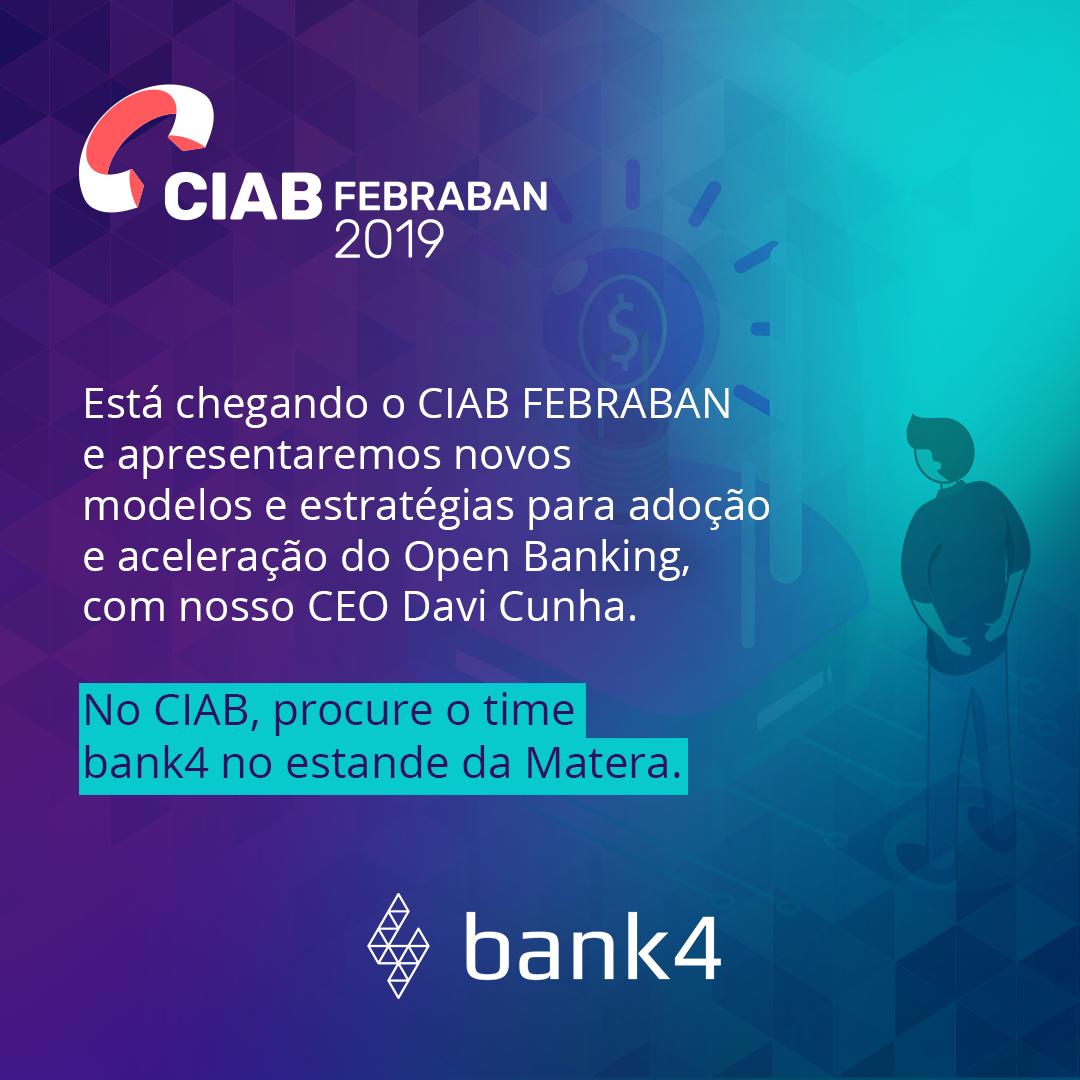 Sciensa_br's tweet photo. Está chegando o CIABFEBRABAN e estamos muito ansiosos para falar sobre Open Banking com o Davi Cunha, CEO do bank4.

#sciensa #bank4 #Ciabfebraban2019 #openbanking #tecnologia https://t.co/A7gZxoPpv9