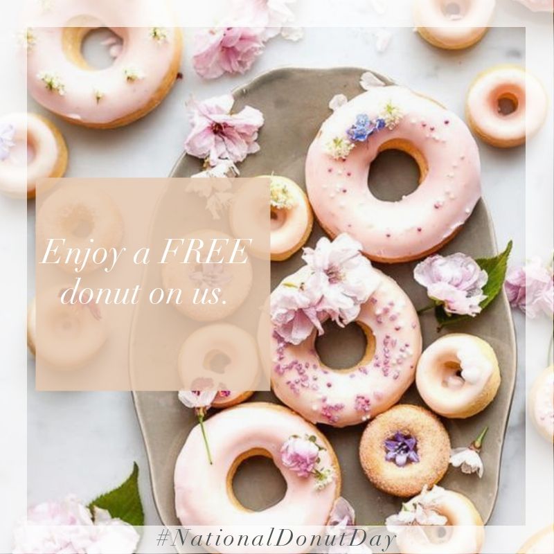 Radiance_London's tweet photo. Did you know that the Salvation Army created #nationaldonutday to honour those who served donuts on the front line during WW1! So come down and help us celebrate this delicious holiday 🍩 
#happyfriday #salvationarmy #donut #tanningshop #foodie #donutlover #tanning #tanned https://t.co/HNcIfCQgXm