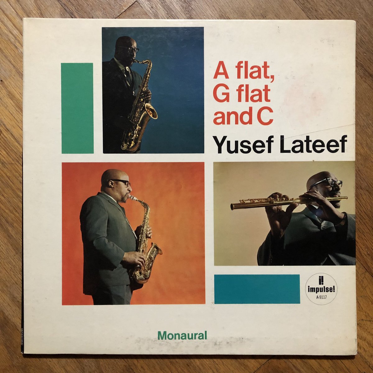 TheLeesOfMemory's tweet photo. #CurrentSpinner #YusefLateef #AFlatGFlatAndC #Monaural Still processing through some of my #MusicCityRecordCollectorsConvention scores, this LP is tremendous but of course I knew it would be! 🧡🖤 @impulselabel #TheNewWaveOfJazzIsOnImpulse https://t.co/IaGXll6xwf