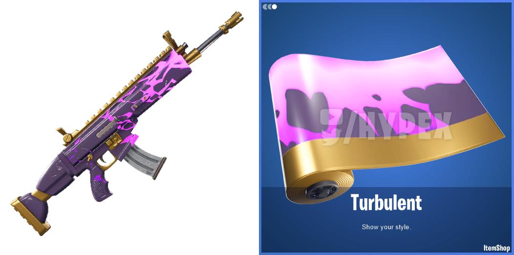 HYPEX's tweet photo. ICYM: this animated wrap will be released tonight or tomorrow, because it's a part of the "Tempest" skin set! (posting a video in a bit) https://t.co/A783fdvjsq