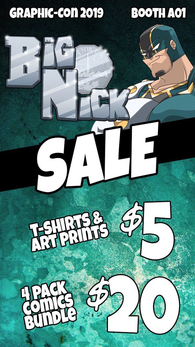 ExpiredComics's tweet photo. #Deals even bigger than #BigNick himself! Only at #graphiccon #sudbury #sudburygraphiccon #sale https://t.co/WajNQaKF4E