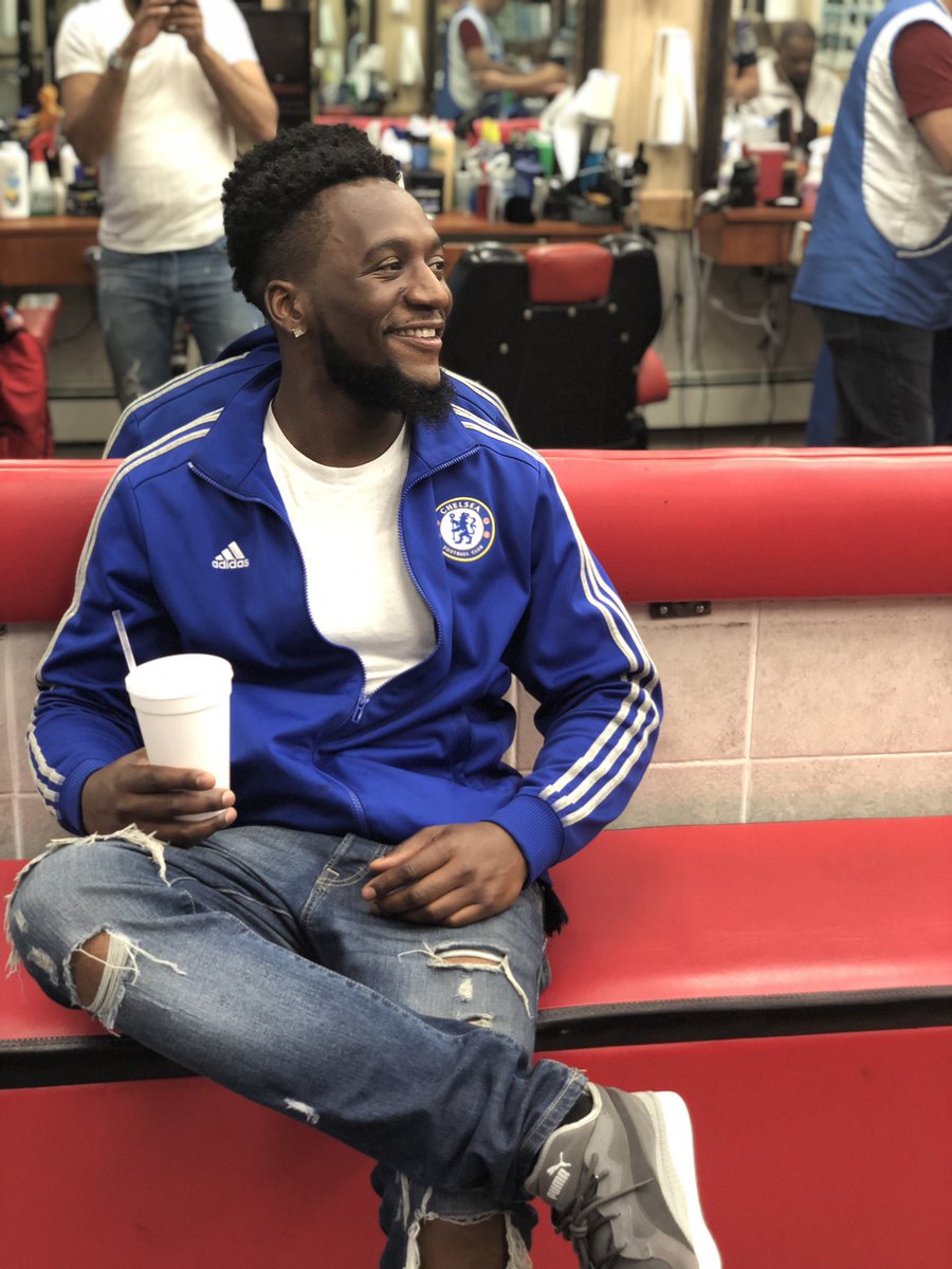 SHEMLEVI's tweet photo. The race isn’t given to the swift or to the mighty, but to those that endure. Don’t take life too hard, smile with it. #adidas #chelseaclub #Blackking #Happiness https://t.co/zNuZcCCTAs