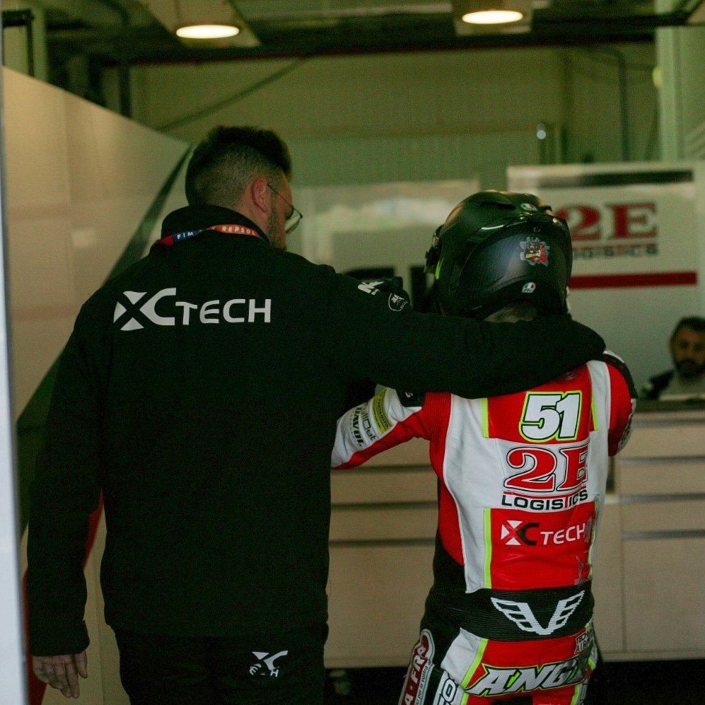 tech_xc's tweet photo. El XC Tech no participará en la cita del @Circuitcat_es del @CEVMotorcycle. Angelo Tagliarini sufrió ayer una lesión en el pie izquierdo que le impedirá participar en esta prueba de la #ETC. Juntos trabajaremos para que la recuperación sea un éxito 💪🏼 https://t.co/7U4Rp1Yb2g