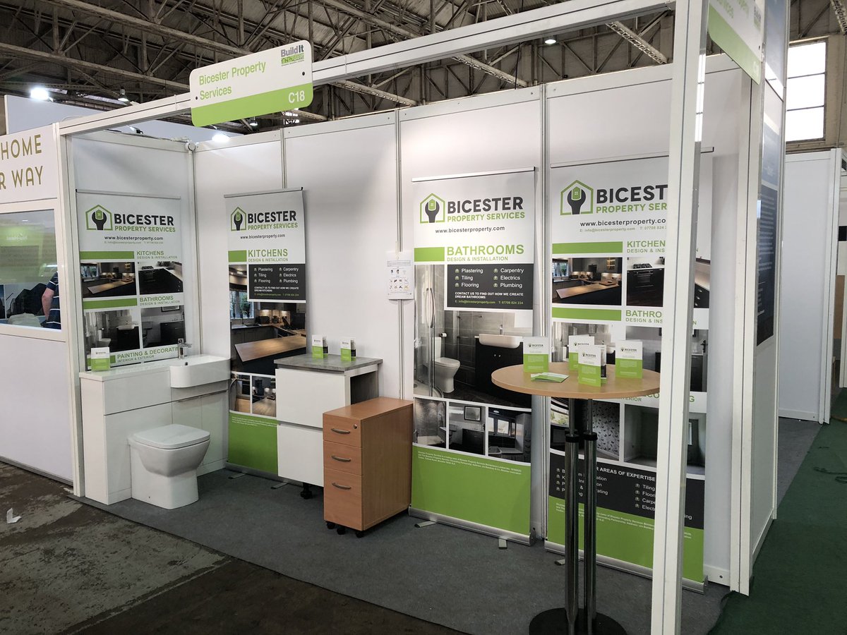 We are ready for #BuilditLive tomorrow and Sunday. Stand C18. Come and see us and say hello! Keep it local! <a href="/BuildItMagazine/">Build It Magazine</a> <a href="/IMS_Bicester/">IMS Mortgages, Lettings and Estate Agency</a> <a href="/brethertonsllp/">Brethertons LLP</a> <a href="/AlchesterTiles/">Alchester Tiles & Bathrooms</a>