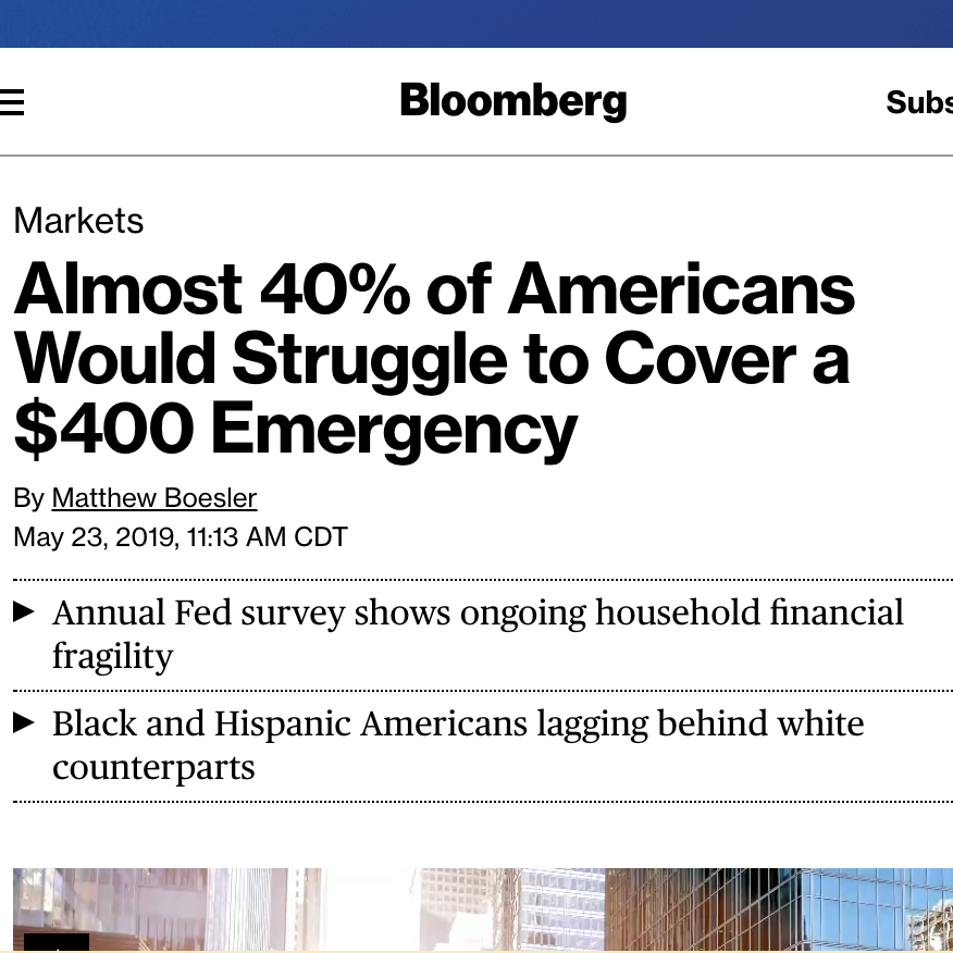 _cingraham's tweet image. The U.S. economy in two headlines.