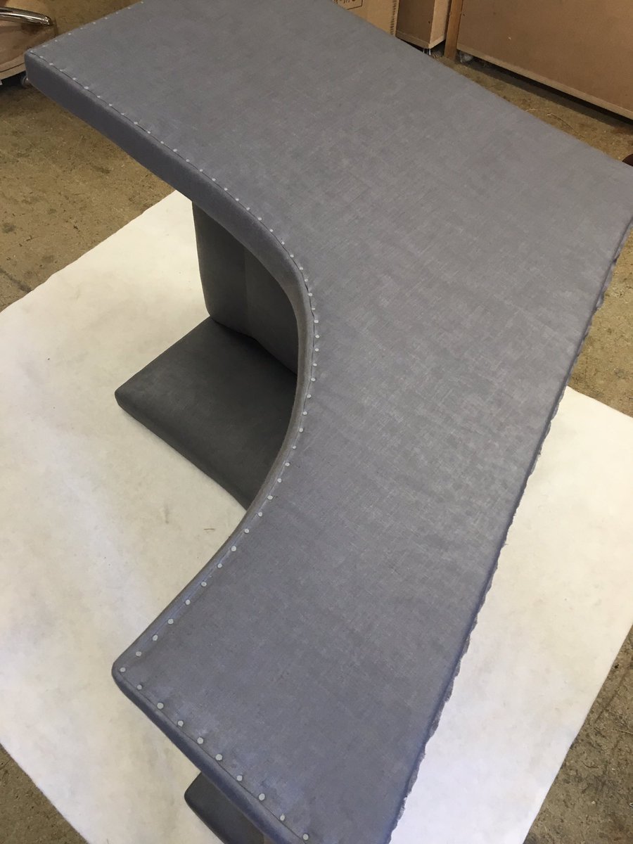 Waxed linen full traditionally upholstered arm chair #tunbridgewells #kent #traditional #upholsterers #Creative #bespoke #craft #skill